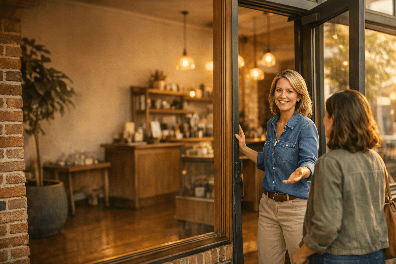 Mix long-form copy, media, and conversion points.